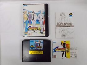 NeoGeo AES -- King of Fighters '98 -- Box. JAPAN Game SNK. Work fully!! 21307