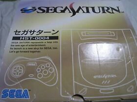 Sega Saturn HST-0004 Video Game Console System Gray  New