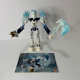 LEGO Bionicle Glatorian Strakk 8982 Complete With Spiked Ball
