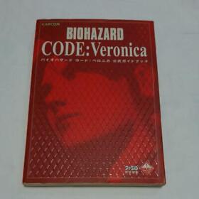 BIOHAZARD Resident Evil CODE Veronica Official Guide w / Map Dreamcast Book