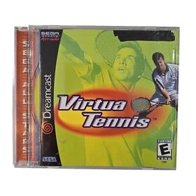 Virtua Tennis (Sega Dreamcast, 2000) CIB COMPLETE