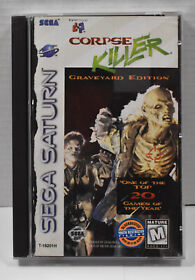 Sega Saturn Corpse Killer Video Game Case & Cover Art Only