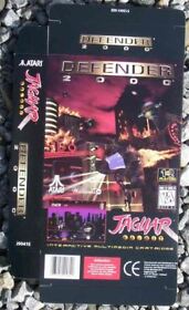 DEFENDER 2000 DISPLAY BOX Atari Jaguar