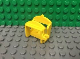 LEGO 1x Yellow Horse Saddle One Clip Vintage Castle 6379 6073 6080 6067 Rare