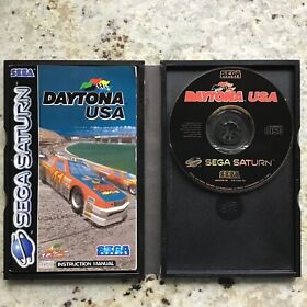 Daytona USA for Sega Saturn boxed with manual PAL tested