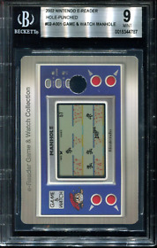 Game & Watch Manhole - BGS 9 - Hole-Punched - E-reader - Nintendo - 44787