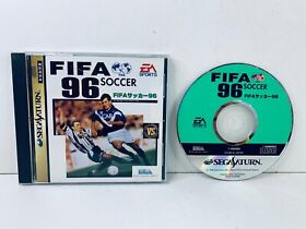 FIFA Soccer 96 Sega Saturn SS NTSC-J Japan Import - VGC - Fast Post