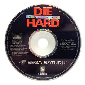 Sega Saturn Die Hard Trilogy - Game Disc Only w/ Jewel Case Fox Interactive