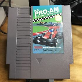 R.C. Pro-Am (Nintendo Entertainment System, 1988) NES TESTED AND WORKING
