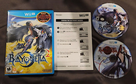 Bayonetta 2 with Bayonetta 1 or Nintendo Wii U Complete Great Shape