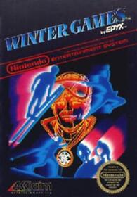 Winter Games NES Cosmetically Flawed Cartridge