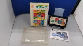 Konami Box With Manual Sports In Seoul Famicom Cartridge
