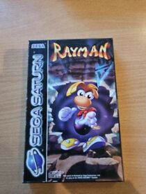 Rayman - Sega Saturn Game Complete With Instructions And Case 