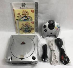 Sistema de Consola Sega Dreamcast Plata Metálica Limitado BUENO DC Japón con Caja Envío Grabado