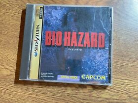 Sega saturn japanese version  Bio Hazard Resident Evil 