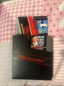 Nintendo NES Game Super Mario Bros/ Duck Hunt. PAL, Retro (Cart & Manual)