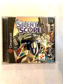 Silent Scope Sega Dreamcast, 2000 Konami Complete CIB AUTHENTIC Free Shipping