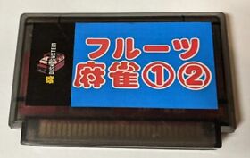 Fruit Mahjong 1 2 [Nintendo Famicom]