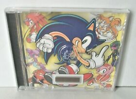 Sonic Shuffle Case Only NO GAME Sega Dreamcast Replacement Back Artwork Original