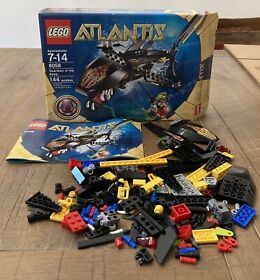 Lego Atlantis Guardian Of The Deep 8058 With Box And Instruction Book