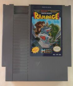 Rampage NES Nintendo Data East Original 1985 Japan