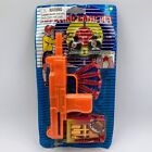 Orange Toy Gun Shooting Game Set w/Suction Darts & Super Soft Bullets NOS