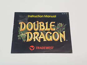 Double Dragon Authentic Original NES Nintendo Manual Only *Stain