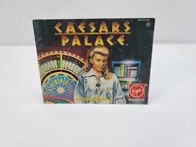 Caesars Palace (Nintendo NES) Booklet / Manual Only