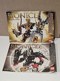LEGO Bionicles instruction booklets  8989 & 8984