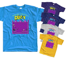 The Fantastic Adventures of DIZZY v2 Nintendo Famicom NES Game T-shirt S-5XL
