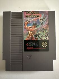 NES Wizards & Warriors (Nintendo Entertainment System, 1987 Cart Only) 5 Screw