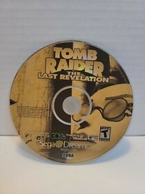 Tomb Raider: The Last Revelation (Sega Dreamcast, 2000) - Disk Only- BB37