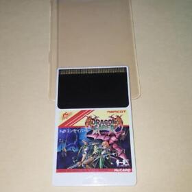 PC ENGINE HUCARD DRAGON SABER- NEC  home game software very good condition F/S