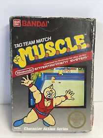 Muscle M.u.s.c.l.e Tag Team Match (Nintendo NES) Box only