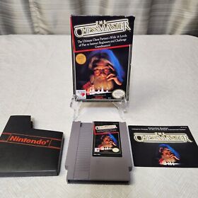 NES The Chessmaster complete in box original nintendo nes game Oval Seal