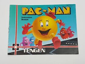 Pac-Man Authentic Original NES Nintendo Manual Only *staple/tear
