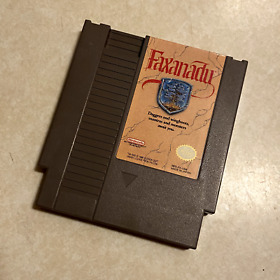 Cartucho auténtico Faxanadu (Nintendo NES, 1989) - probado, funciona