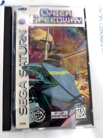 Sega Saturn Cyber Speedway in case w/registration card & manual