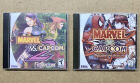 Used Replacement Cases Only - Marvel vs. Capcom 1 And 2 - Sega Dreamcast