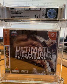 Ultimate Fighting Championship Dreamcast JAPANESE VERSION WATA 9.4 A Grade RARE