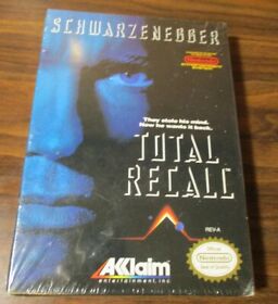 Total Recall (Nintendo NES, 1990) H-Seam Sealed NOS NEW
