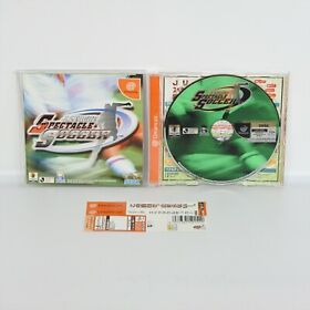 Dreamcast J LEAGUE SPECTACLE SOCCER Spine * Sega dc