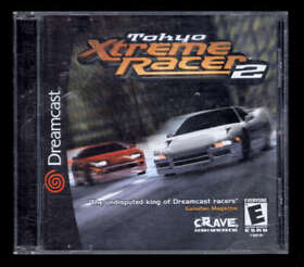 XTREME RACER 2 for SEGA DREAMCAST - Jewel case with CD and booklet NOT TESTED