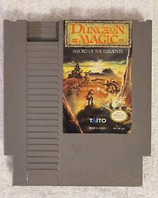 Dungeon Magic (1990) NES (Nintendo Entertainment System) *TESTED/CART ONLY*