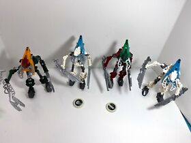 LEGO Bionicle Vahki LOT: 4 items (8614 8616 8619 8619)