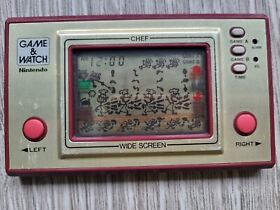 Nintendo Game & Watch Game - CHEF - 08235358 ***INCLUDES 2 NEW BATTERIES***