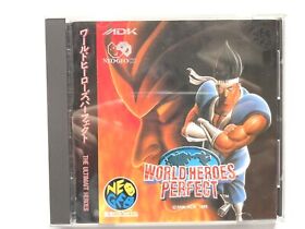 WORLD HEROES PERFECT NEOGEO CD from JP