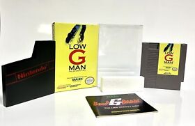 Best Condition Possible Low G Man Nintendo NES Complete in BOX w Manual CIB