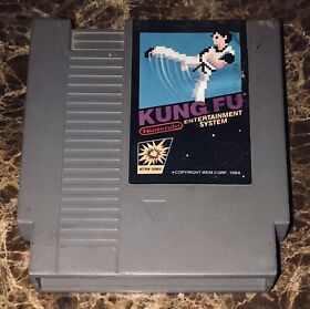 Kung Fu 5 Screw Nintendo 1984 NES Video Game Cartridge Vintage Action Series