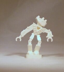 LEGO Bionicle Minifigure Small White Toa Hordika Nuju 8757 8758 Genuine